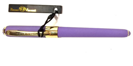 Ручка в футляре  Monaco шарик. 0,5мм синяя лавандовый корпус