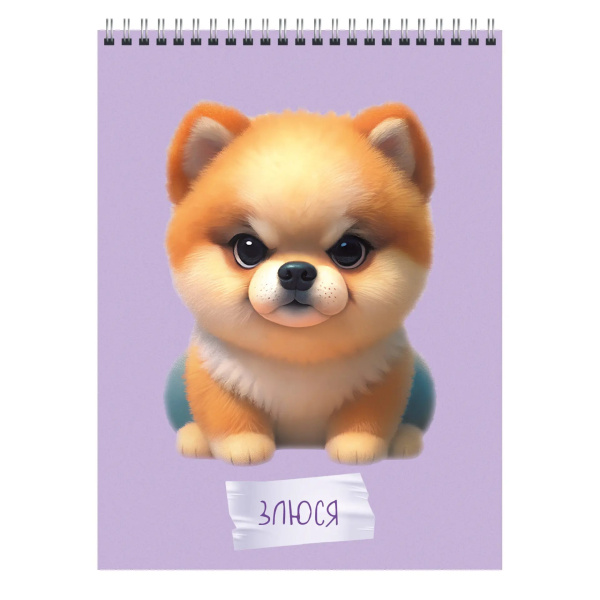 Блокнот/гребень  А6  60л Злюся