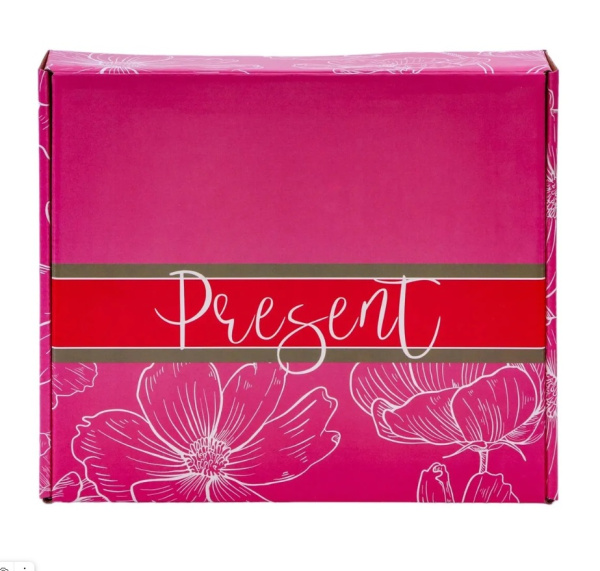 Коробка подарочная 27*31,5см Презент, сборная