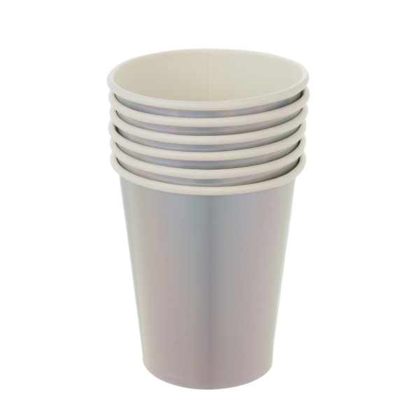 Стаканы бумажные Голография 6шт 250мл