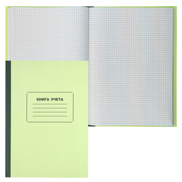 Книга Учета 7Бц  96л. клетка, газетка