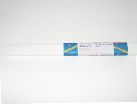 Цв бумага. крепир.50*250см Белая