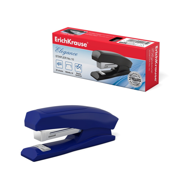 Степлер №10 20л Elegance ассорти