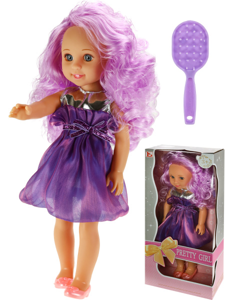 Кукла 40см Кира, в наборе с расческой