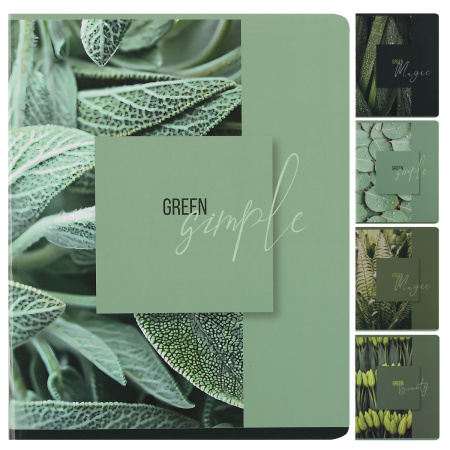 Тетрадь 48л Green Nature