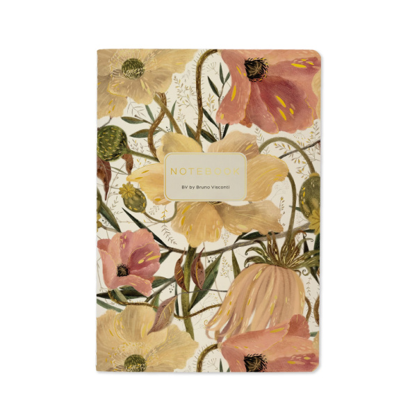 Тетрадь 40л Евроформат Flora. Цветочная страсть