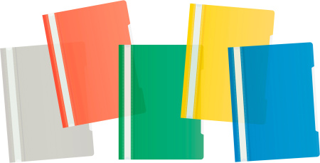 Скоросшиватель пласт.проз.верх  Economy