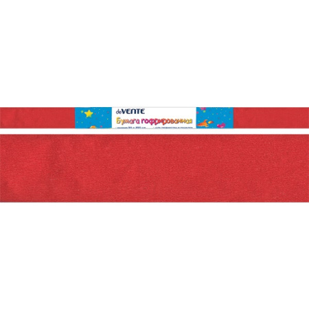 Цв бумага. крепир.50*250см Красная v.4