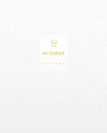 Тетрадь темат. 48л Белое золото История, 3D фольга, софт-тач