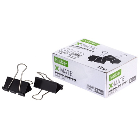 Зажим д/бумаг 41мм X-Mate