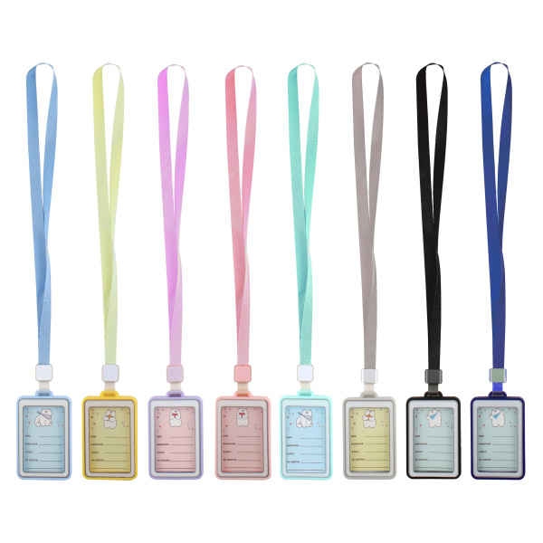 Бейдж 110*65мм Mil вертикальный на шнурке