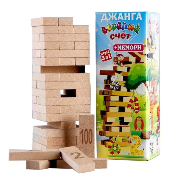 Игра Джанга Мемори. Весёлый счет (малая)