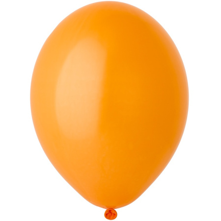Шар возд Пастель 25см Оранжевый (10")