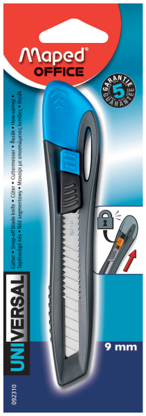 Нож канцелярский  малый  9мм Universal