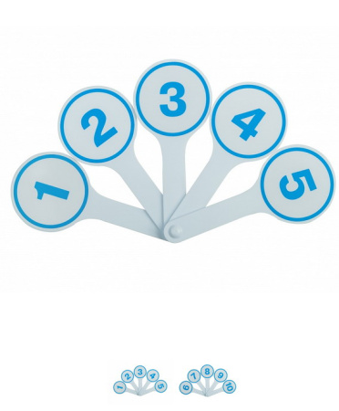 Касса-веер цифр от 1 до 10