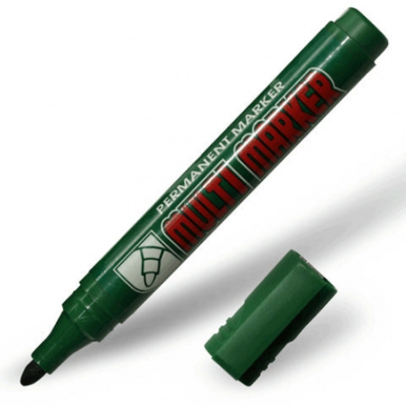 Маркер зеленый перманентный Multi marker