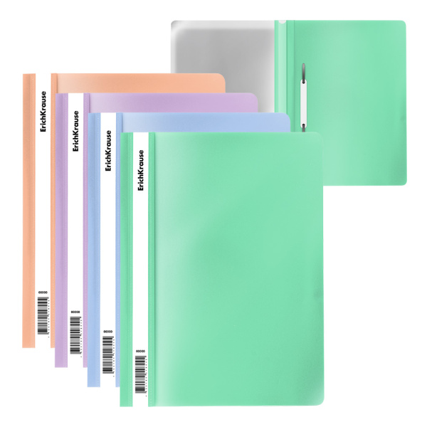 Скоросшиватель пласт.проз.верх  Matt Pastel Bloom