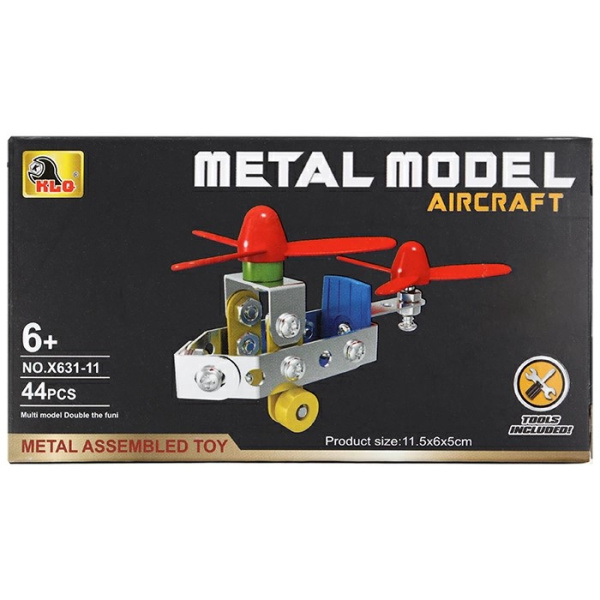 Конструктор  Metal model. Aircraft  44дет