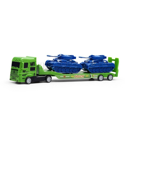 Автовоз с танками