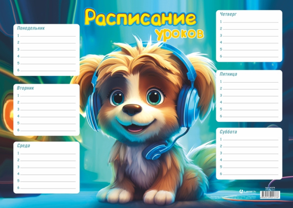 Расписание уроков А4 Music