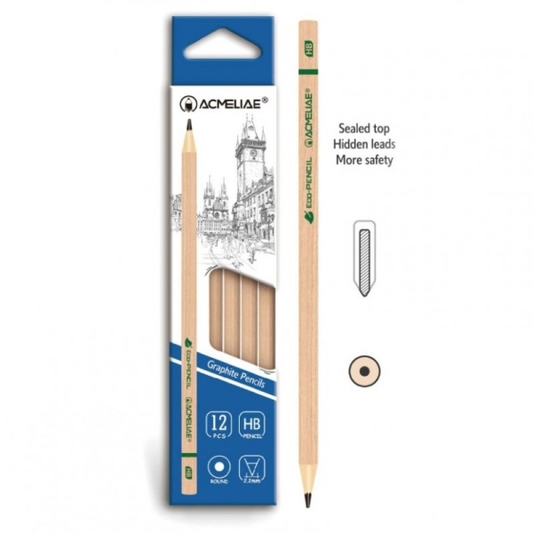 Карандаш ч/гр  Acmeliae HB круглый