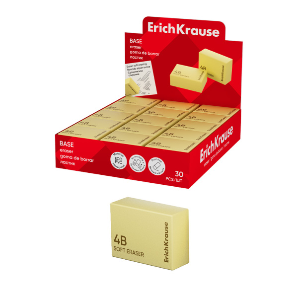 Ластик Base желтый