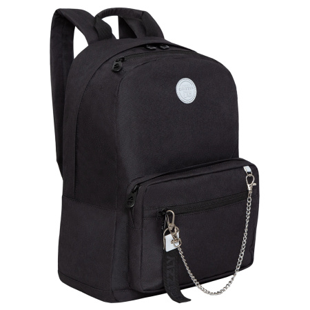 Рюкзак 27*38*14см Черный, 1 отд.