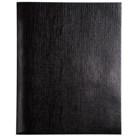 Тетрадь 96л Бумвинил Metallic Черная