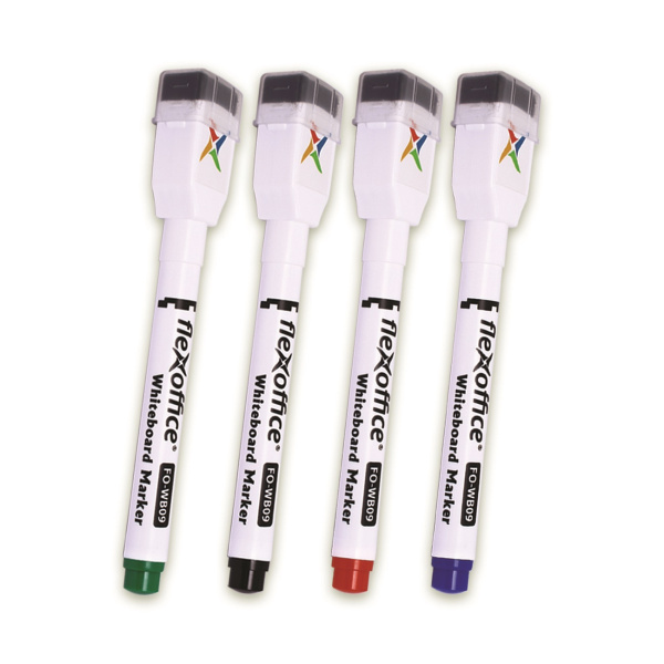 Маркер д/доски красный с губкой