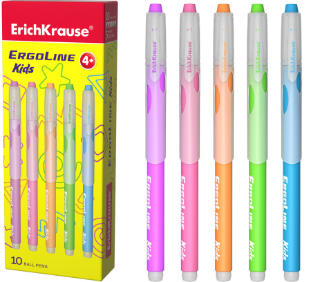 Ручка шарик. EK Ultra Glide ErgoLine Kids синяя 0,7мм