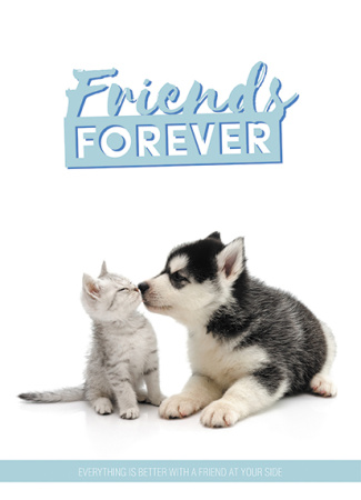 Тетрадь А4  80л Друзья