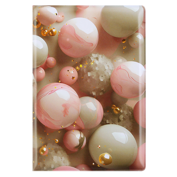 Обложка/паспорта "Marble balls" ПВХ, без уголков