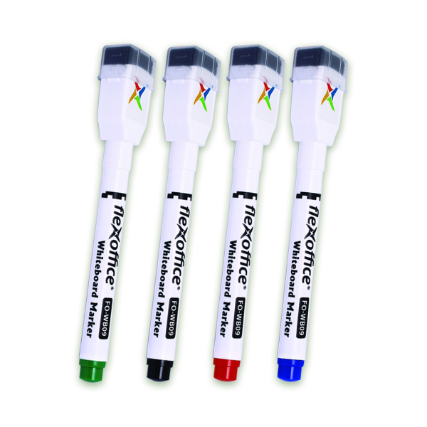 Маркер д/доски синий с губкой