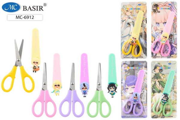 Ножницы  детск. 135мм Аниме