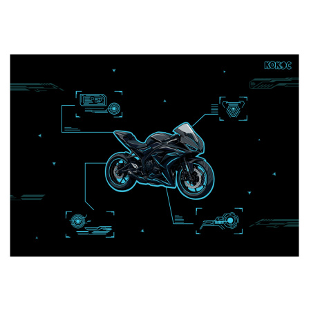 Клеенка д/труда 35*50см Sport bike
