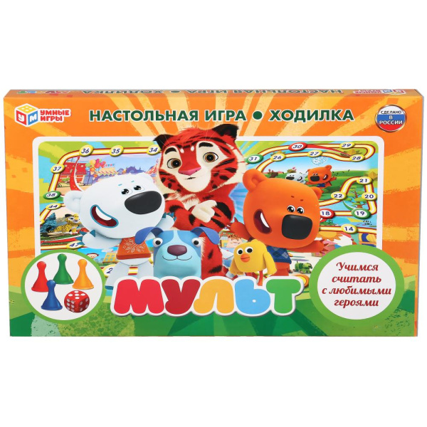 Игра настольная Ходилки Мульт