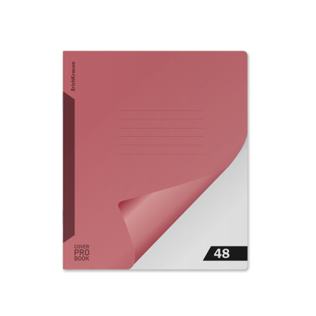 Тетрадь 48л ЕК CoverProBook Reef коралловый, пластик. обл.