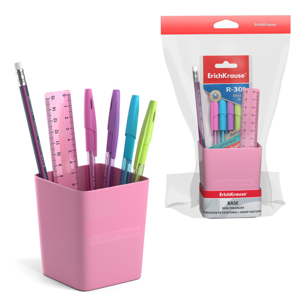 Наст. набор  6предм. Base Pastel розовыйАКЦИЯ