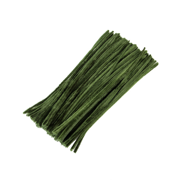 Пушистая проволока 30см/25шт Болотный