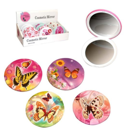 Зеркало складное Бабочки 7см