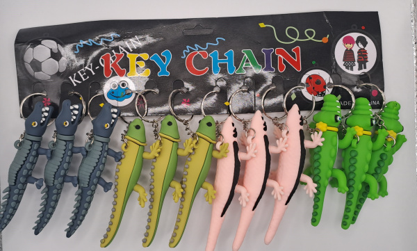 Брелок резина Крокодил