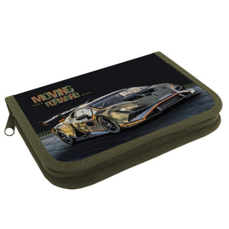 Пенал 1отд. большой/м  Авто хаки