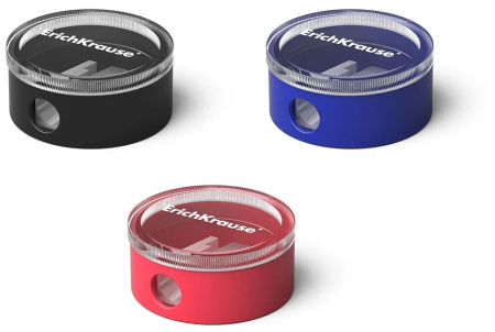 Точилка пластик с контейнером Universe, 1отв