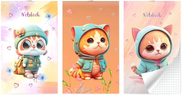 Блокнот А6  30л Мой милый котик