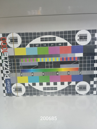 Пазлы 1000 эл Ностальгия-Настроечная таблица ТВ