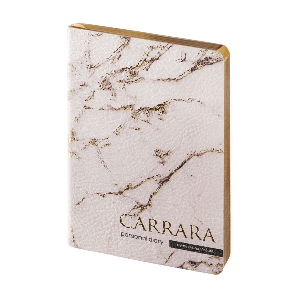 Ежедневник А6+ Мягк.обл. Carrara, кожзам