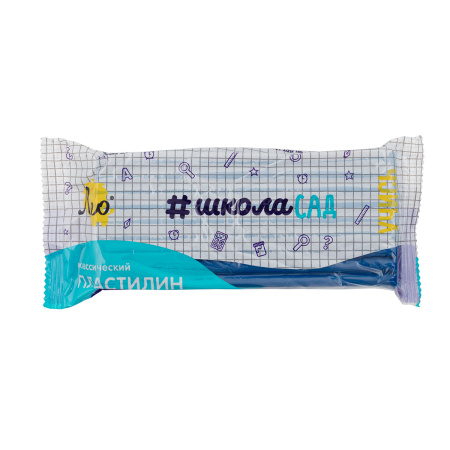 Пластилин Классический Учись Синий  240гр, группа 1