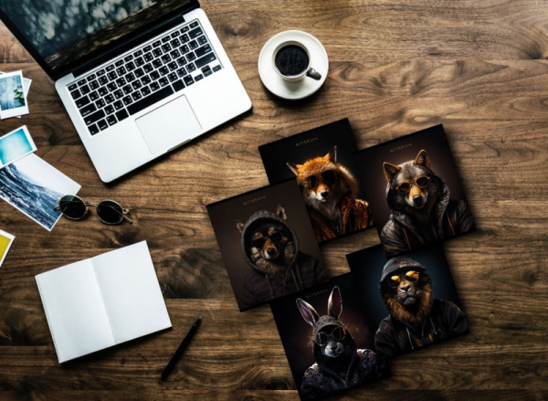 Тетрадь 48л Крутые пацаны, твин.лак