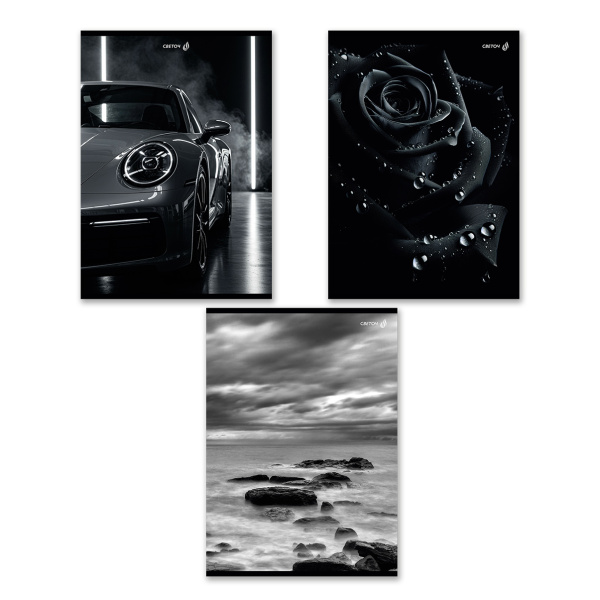 Тетрадь А4  48л Магия чёрного