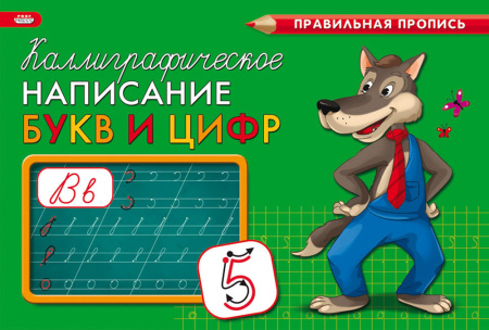 Пропись А5 Каллиграфическое написание букв и цифр альбом